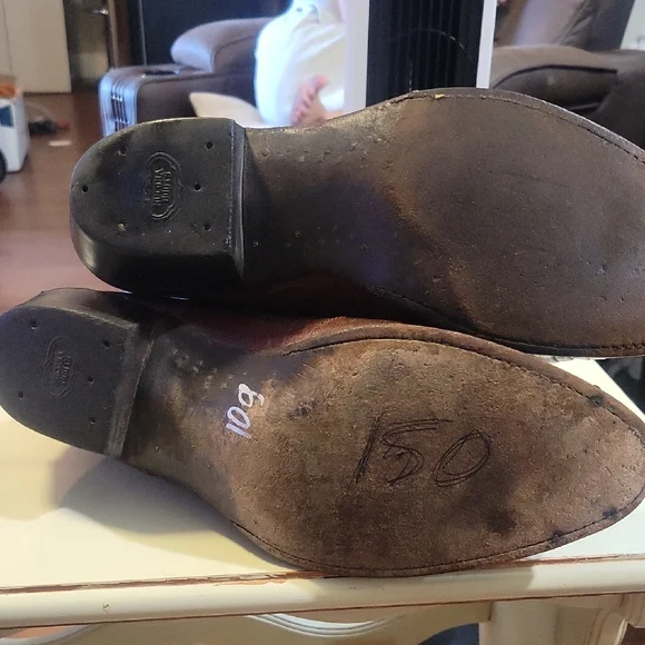 Nocona Men's Brown and Black Cowboy Boots - Picture 3 of 6